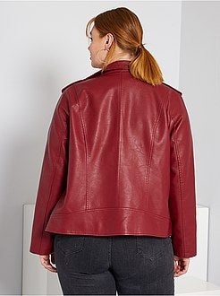 Blusão tipo motard - Kiabi