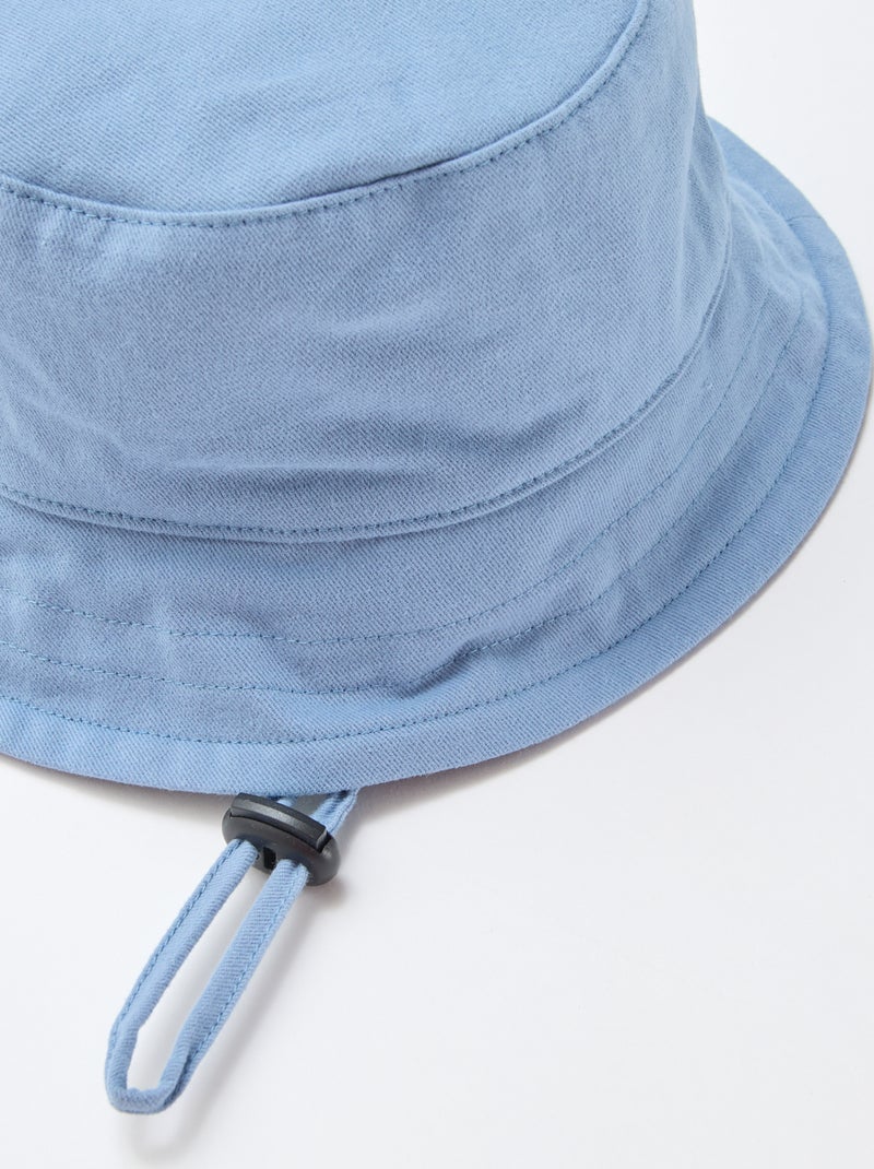 Bob com cordão de ajuste Azul - Kiabi