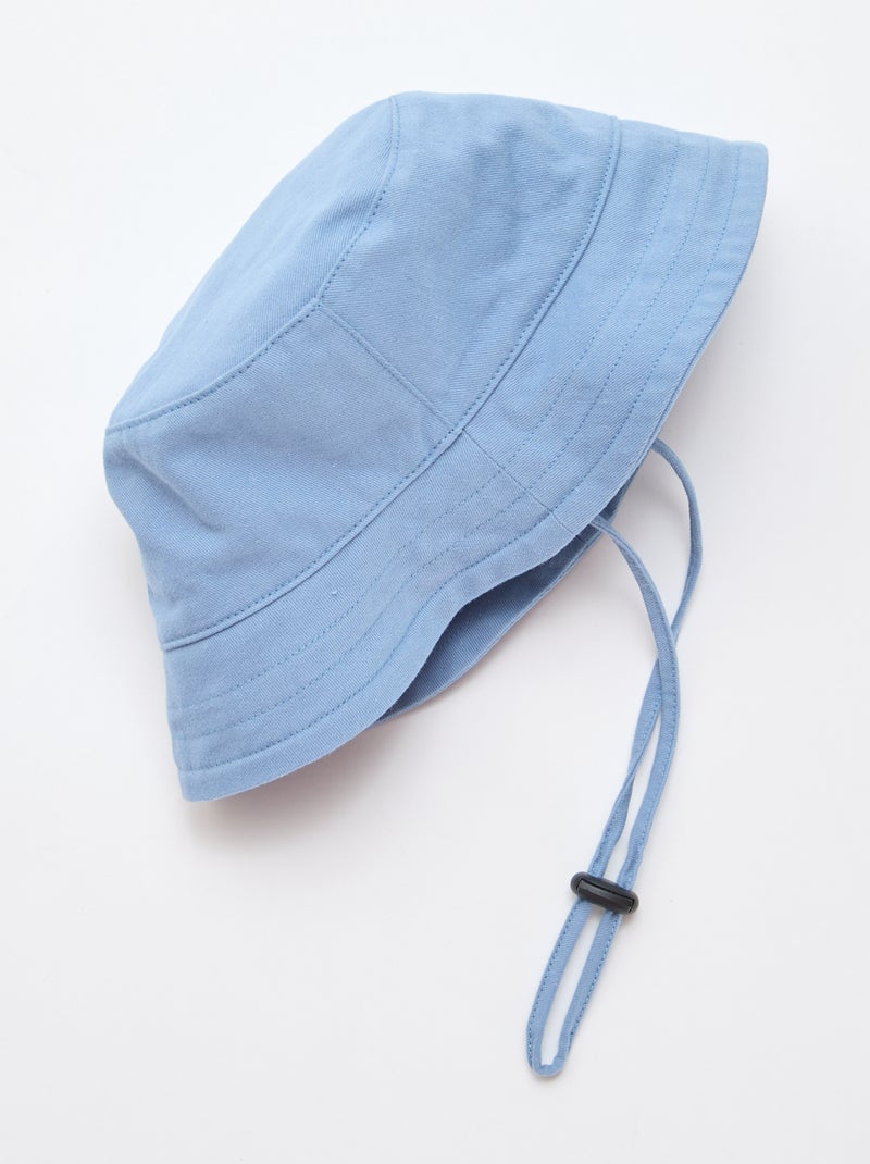 Bob com cordão de ajuste Azul - Kiabi