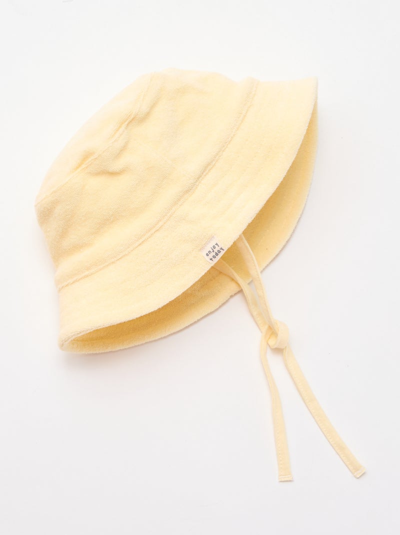 Bob em felpo liso Amarelo - Kiabi