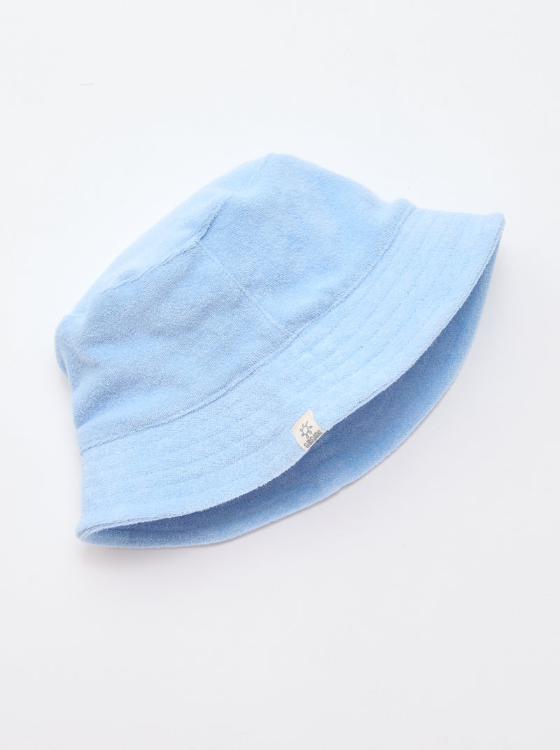 Bob em felpo liso Azul - Kiabi