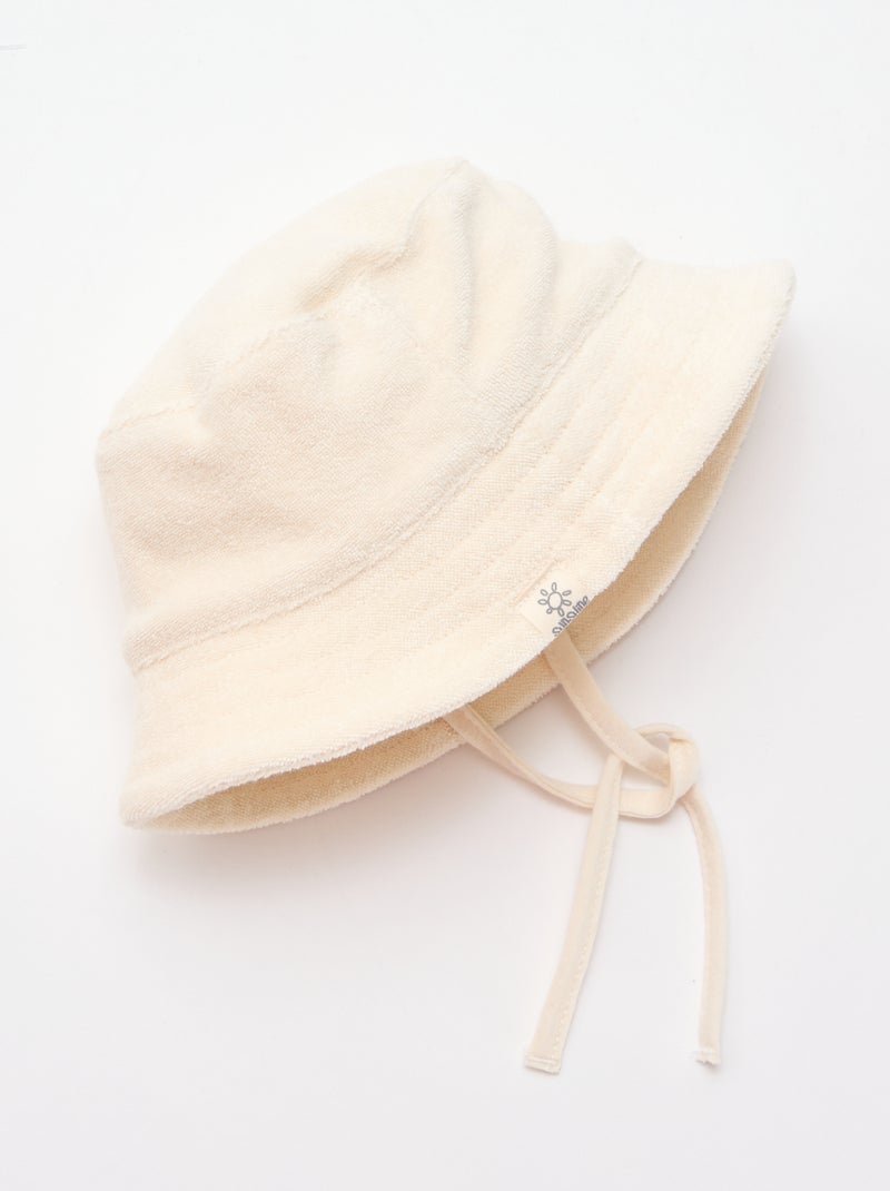 Bob em felpo liso Branco - Kiabi