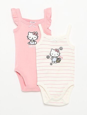 Bodies de algodão \'Hello Kitty\'