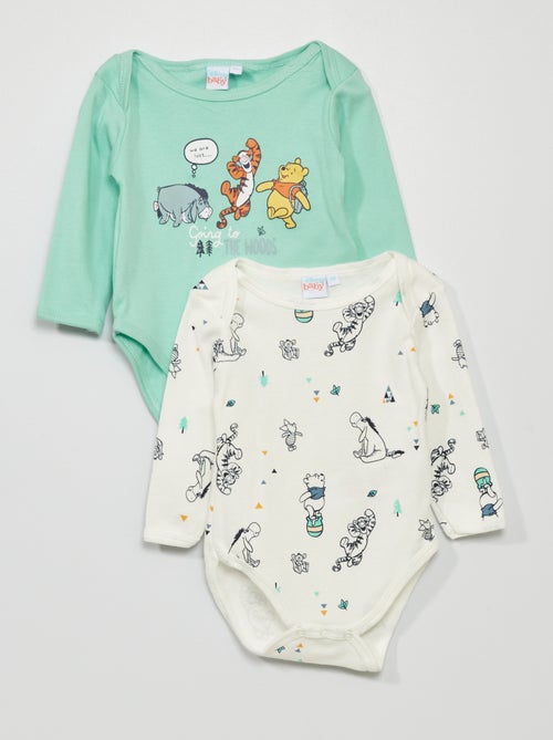 Bodies 'Disney' em jersey - Lote de 2 - Kiabi