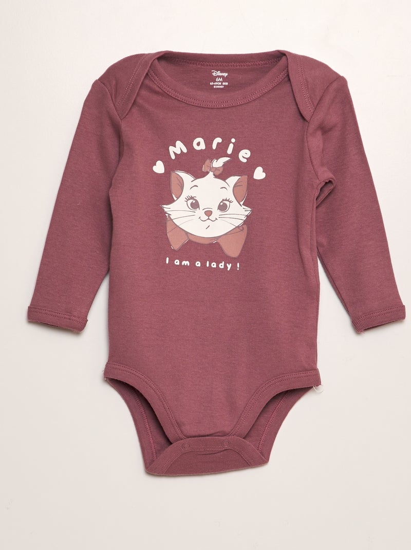 Bodies 'Disney' em jersey - lote de 2 ROSA - Kiabi