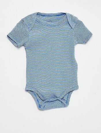 Bodies estampados em algodão - lote de 3