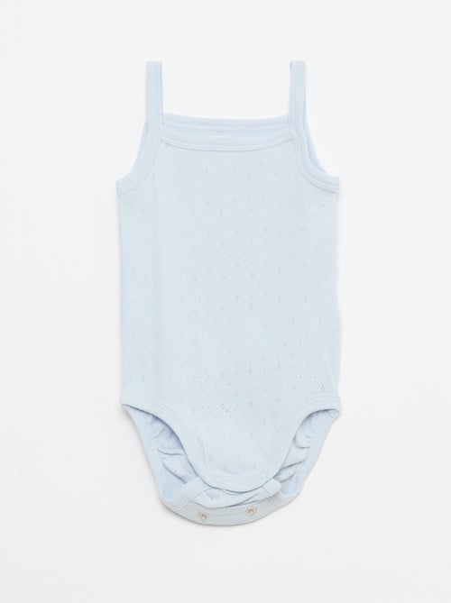 Bodies evolutivos com alças - lote de 3 - Kiabi