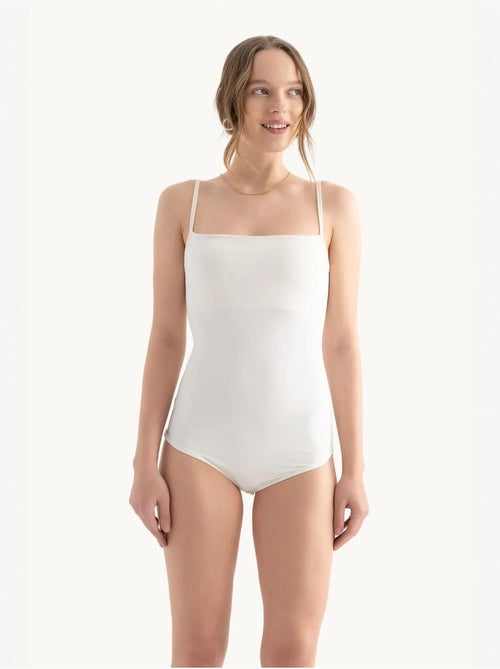 Body básico com alças finas hiccup - Kiabi Body básico com alças finas hiccup - Kiabi