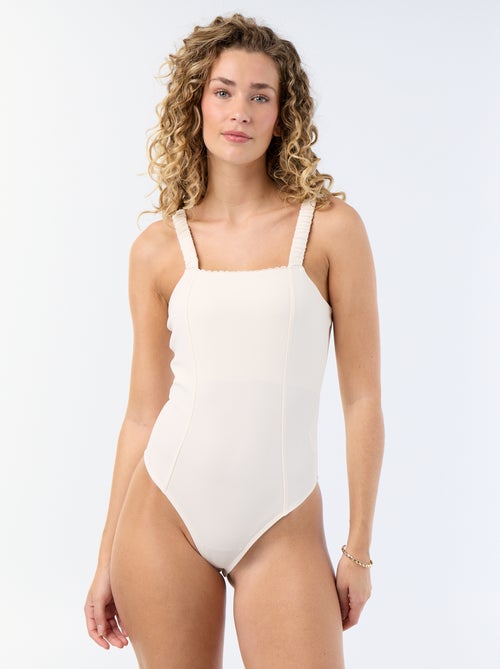 Body com alças elásticas - Kiabi