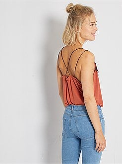 Body com alças finas - Kiabi