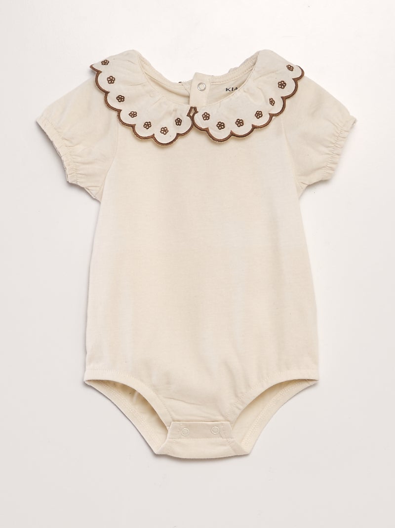 Body com cabeção BRANCO - Kiabi