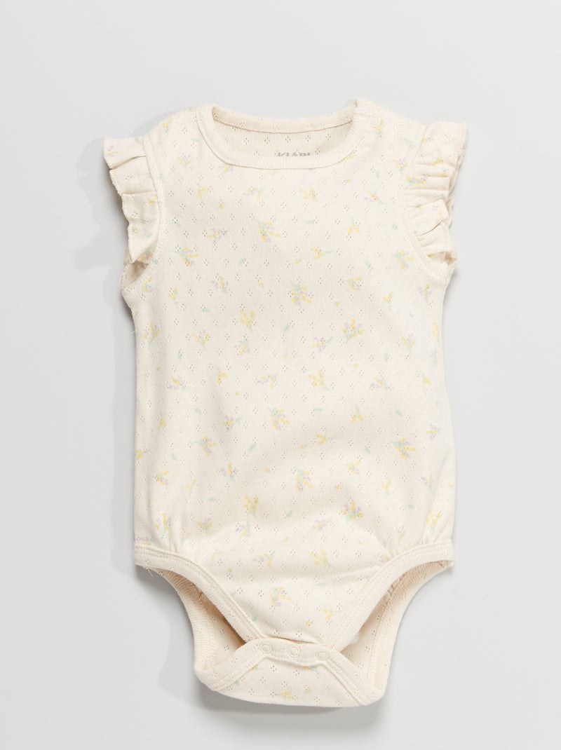 Body com estampado fantasia BRANCO - Kiabi