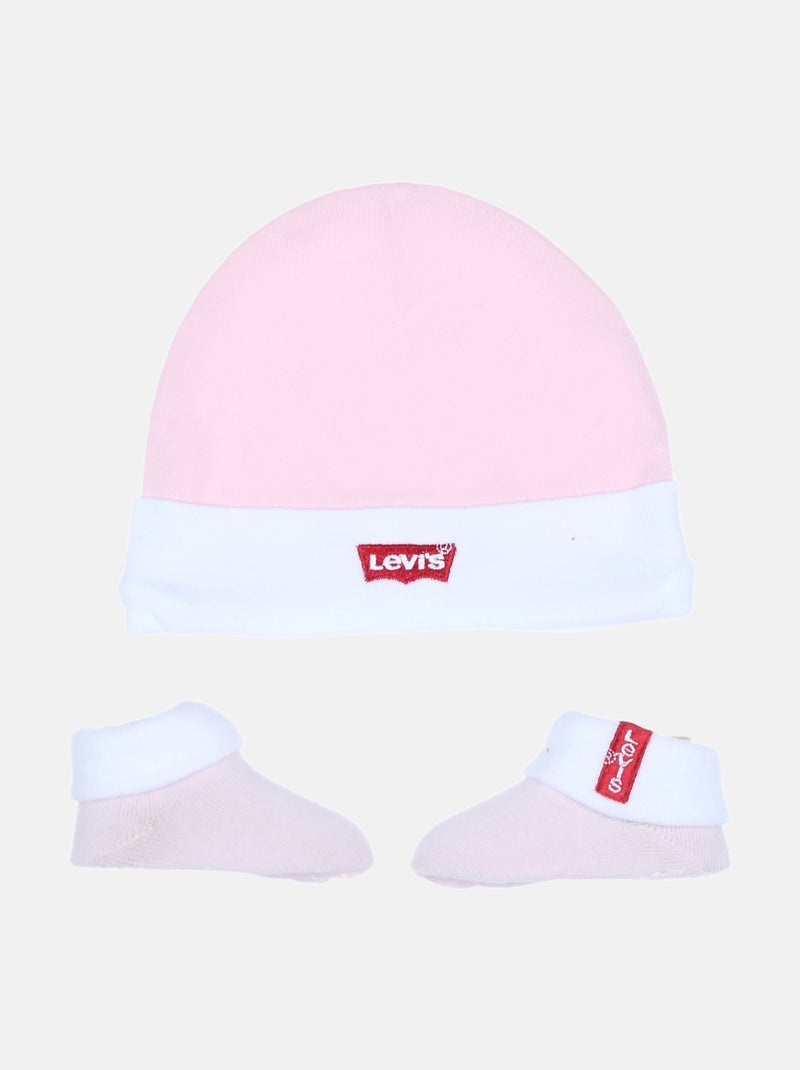Body com logótipo - levi's kids Branco Rosa - Kiabi