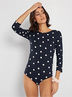 Body com manga 3/4 - Kiabi