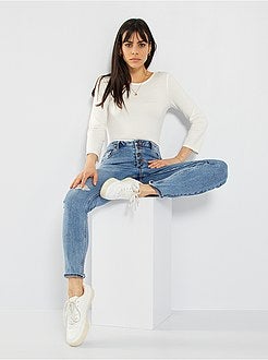 Body com manga 3/4 - Kiabi