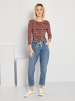 Body com manga 3/4 - Kiabi