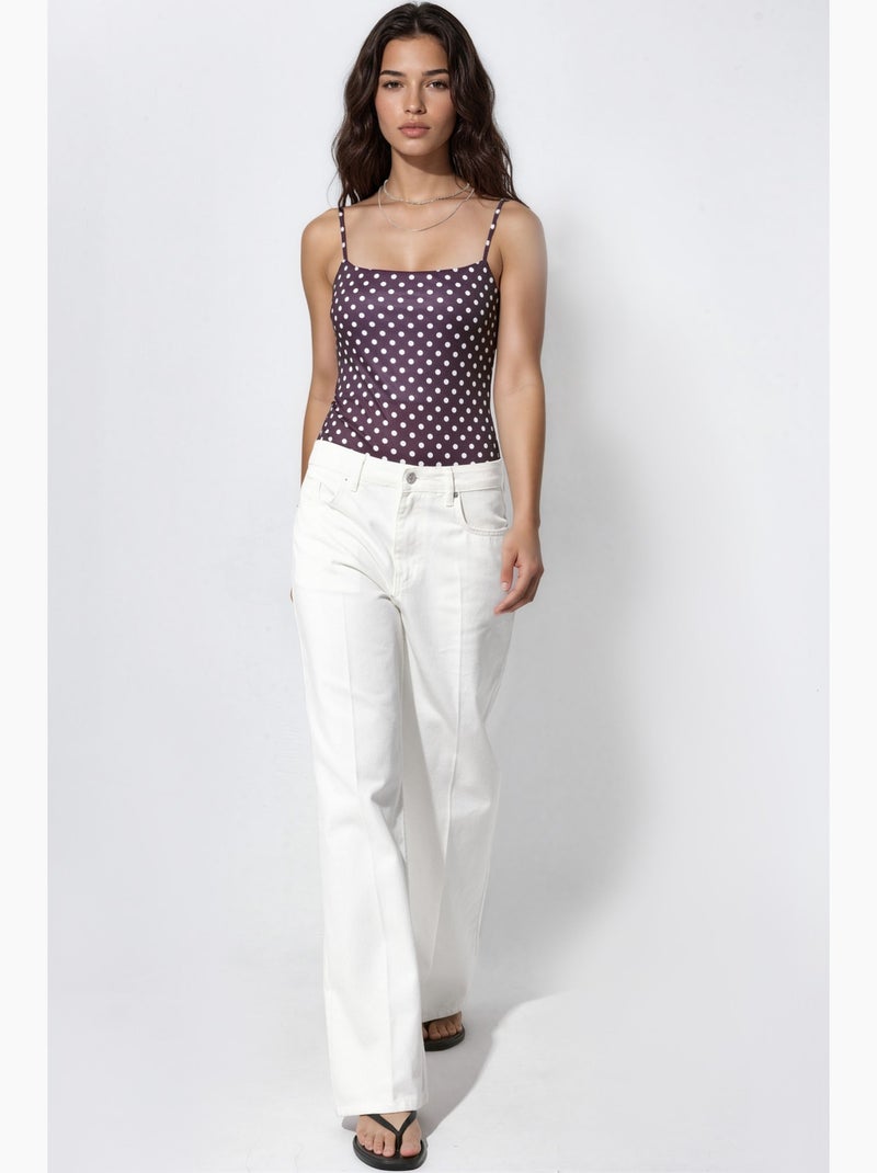 Body de bolinhas hiccup Roxo berinjela - Kiabi