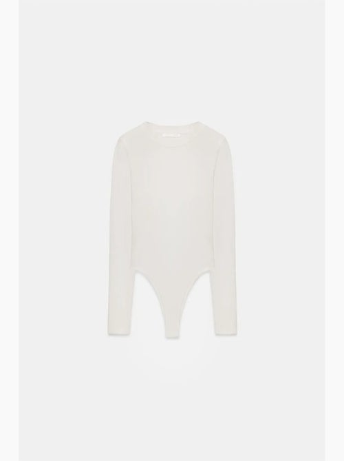 Body de jersey slim fit com decote redondo dilvin - Kiabi