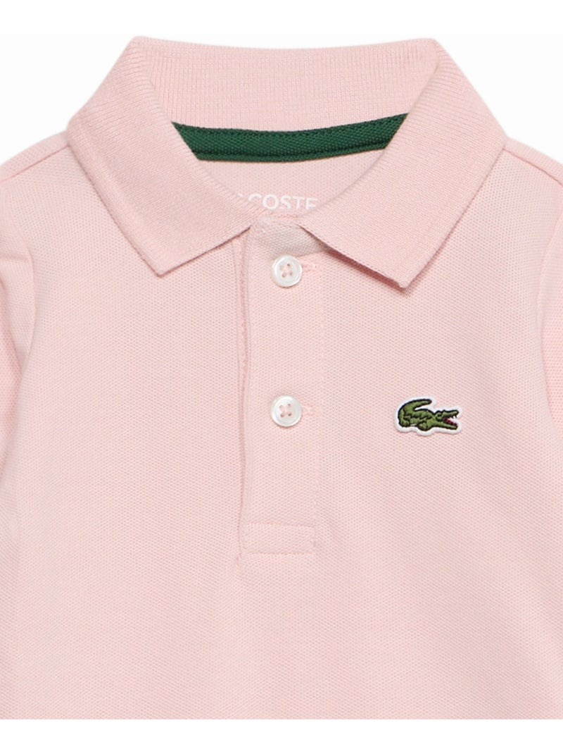Body de manga comprida - lacoste Rosa-claro - Kiabi