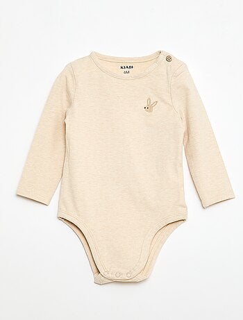 Body de manga comprida - unissexo