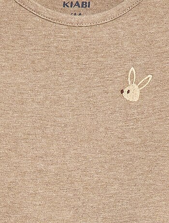 Body de manga comprida - unissexo