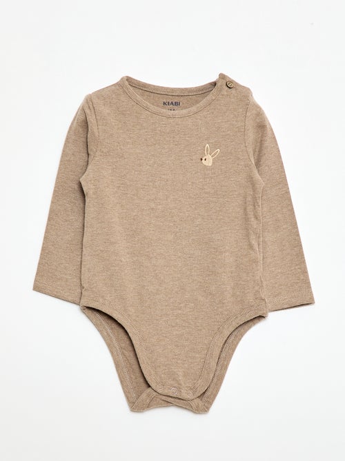 Body de manga comprida - unissexo - Kiabi
