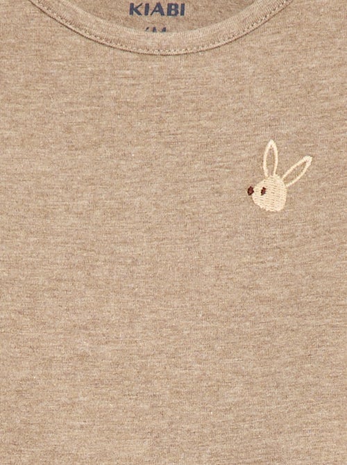 Body de manga comprida - unissexo - Kiabi