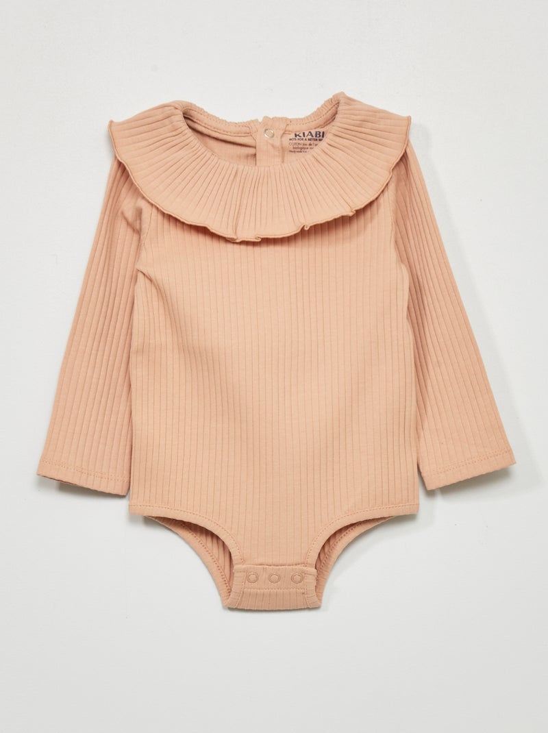 Body de manga comprida ROSA - Kiabi