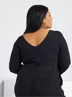 Body decotado atrás - Kiabi