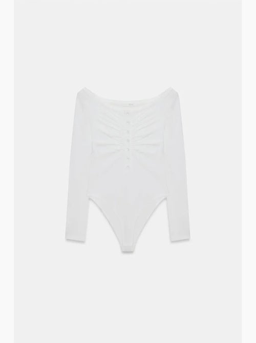 Body decote barco justo dilvin - Kiabi Body decote barco justo dilvin - Kiabi