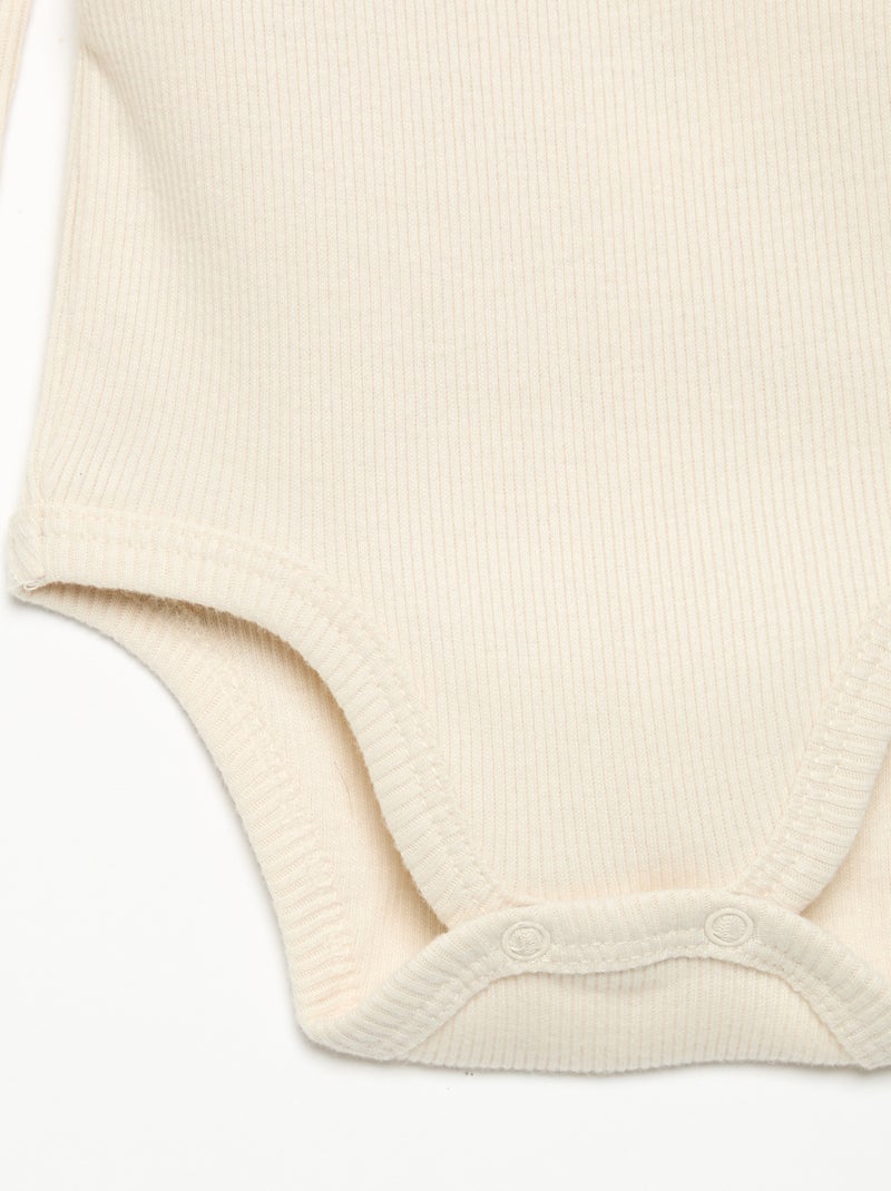 Body 'Disney' com gola bordada Branco - Kiabi