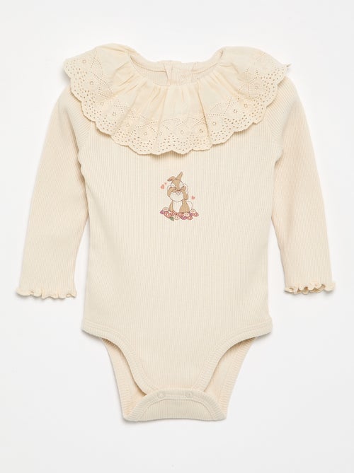Body 'Disney' com gola bordada - Kiabi Body 'Disney' com gola bordada - Kiabi