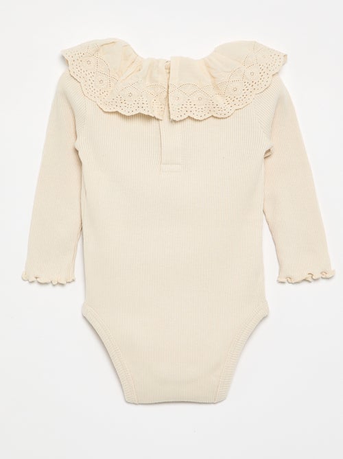 Body 'Disney' com gola bordada - Kiabi Body 'Disney' com gola bordada - Kiabi