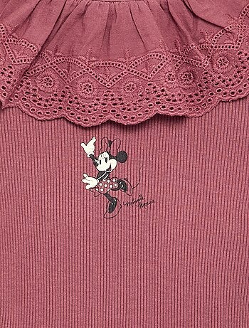 Body "Disney" com gola bordada