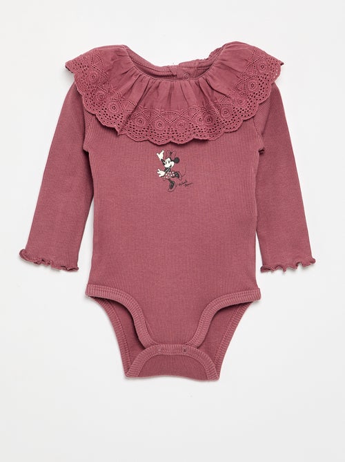 Body 'Disney' com gola bordada - Kiabi Body 'Disney' com gola bordada - Kiabi