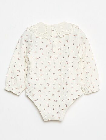 Body em algodão estampado