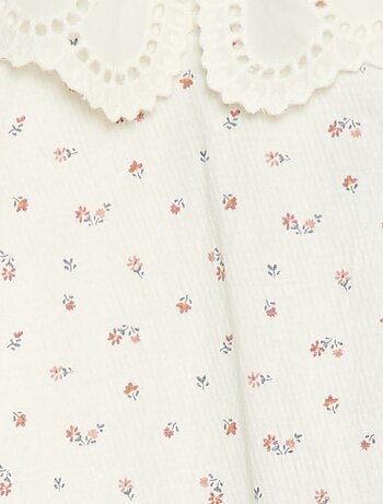 Body em algodão estampado
