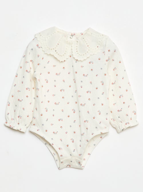 Body em algodão estampado - Kiabi