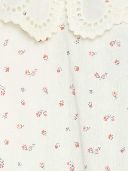 Body em algodão estampado - Kiabi