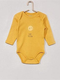 Body estampado 'Eco-conception' - Kiabi