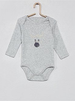 Body estampado 'Eco-conception' - Kiabi