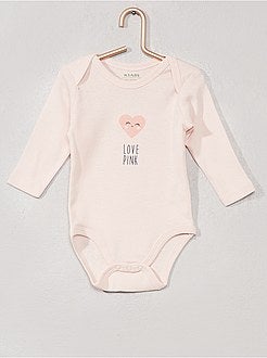 Body estampado 'Eco-conception' - Kiabi