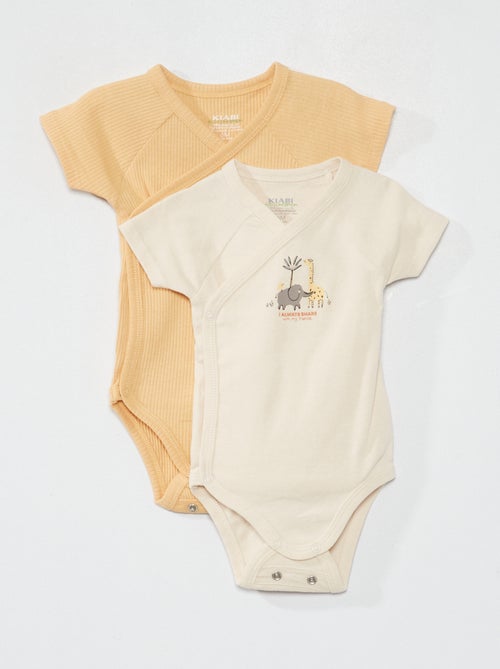 Body evolutivo Lote de 2 - Kiabi