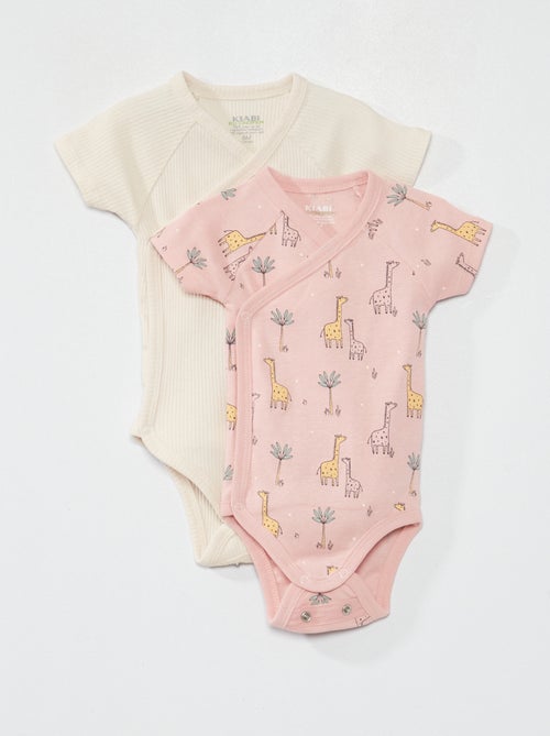 Body evolutivo Lote de 2 - Kiabi