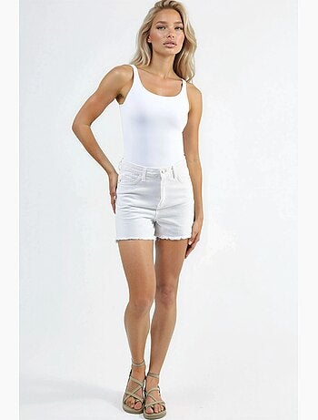 Body justo com alças busem