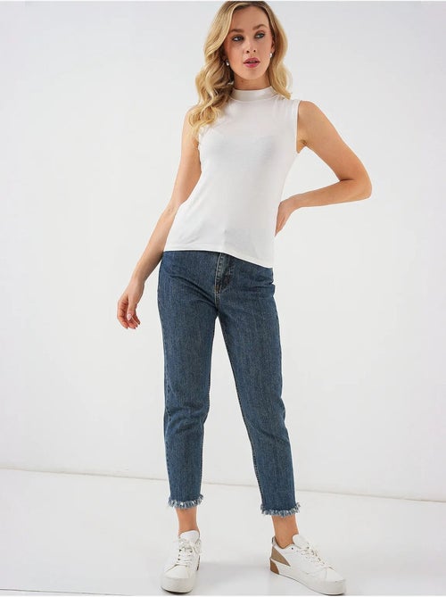 Body justo com meia gola alta bdart - Kiabi Body justo com meia gola alta bdart - Kiabi
