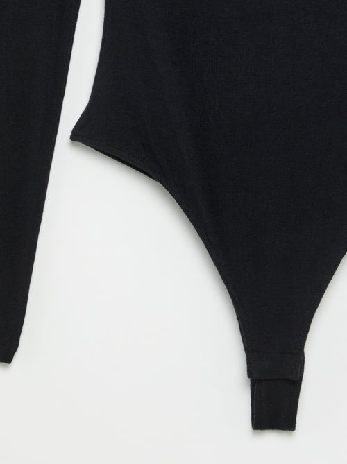 Body liso com renda - Kiabi
