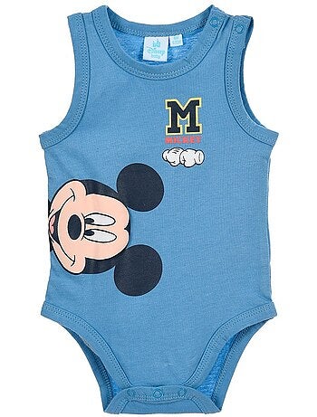 Body mickey mouse bebé menino | licença oficial