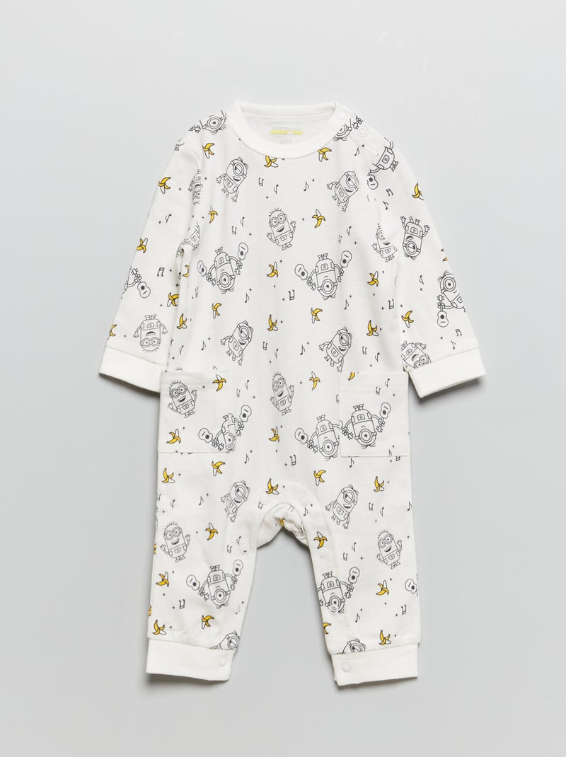 Body pijama 'Mínimos' BRANCO - Kiabi