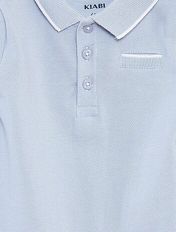 Body polo de manga comprida